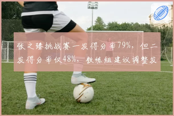 张之臻挑战赛一发得分率79%，但二发得分率仅48%，教练组建议调整发球旋转搭配